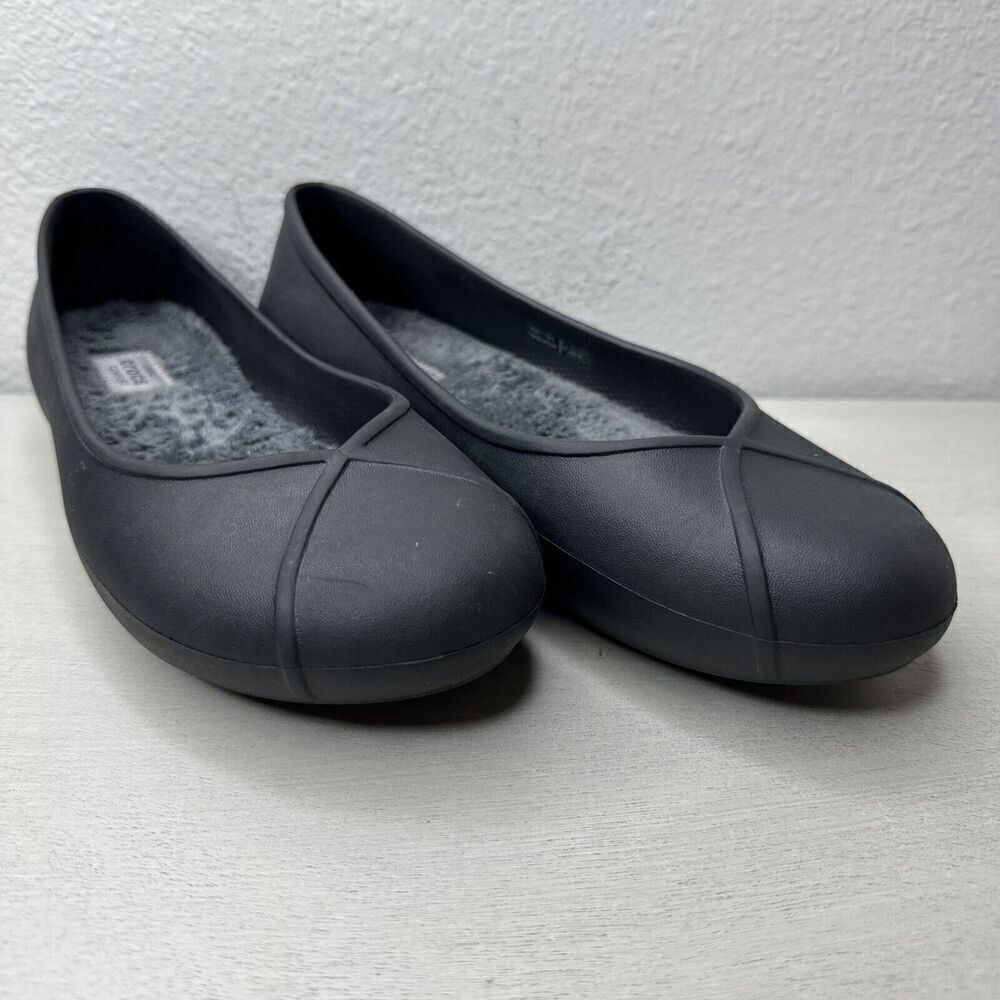Crocs Dual Comfort Olivia II Lined Ballet Flats